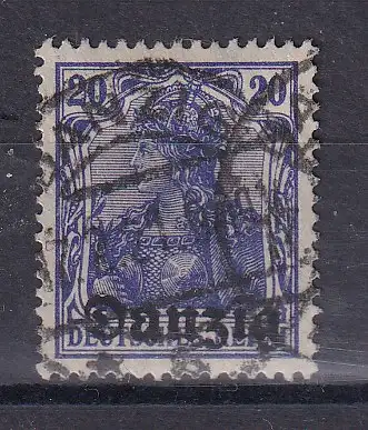 Freie Stadt Danzig  Nr 4 Gestempelt (Posten)