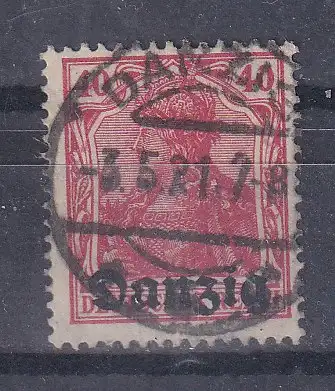 Freie Stadt Danzig  Nr 6 Gestempelt (Posten)