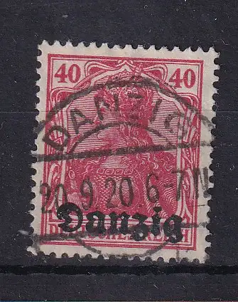 Freie Stadt Danzig  Nr 6 Gestempelt (Posten)