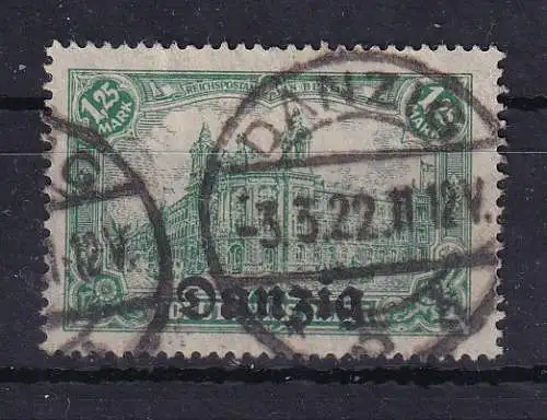 Freie Stadt Danzig  Nr 9 Gestempelt (Posten)