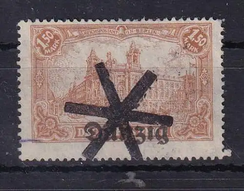 Freie Stadt Danzig  Nr 10 Gestempelt (Posten)