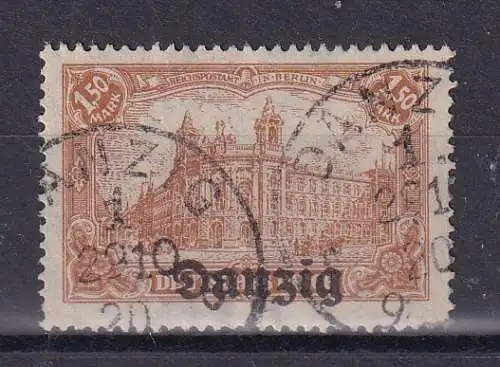 Freie Stadt Danzig  Nr 10 Gestempelt (Posten)