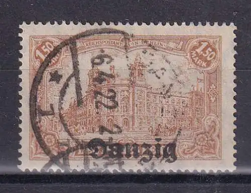 Freie Stadt Danzig  Nr 10 Gestempelt (Posten)