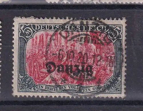 Freie Stadt Danzig  Nr 15 Gestempelt (Posten)