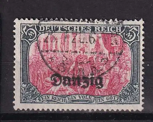 Freie Stadt Danzig  Nr 15 Gestempelt (Posten)