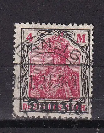 Freie Stadt Danzig  Nr 14 Gestempelt (Posten)