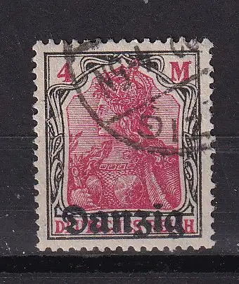 Freie Stadt Danzig  Nr 14 Gestempelt (Posten)