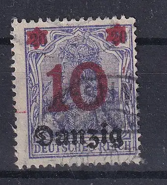 Freie Stadt Danzig  Nr 17 Gestempelt (Posten)