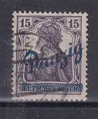 Freie Stadt Danzig  Nr 22 Gestempelt (Posten)