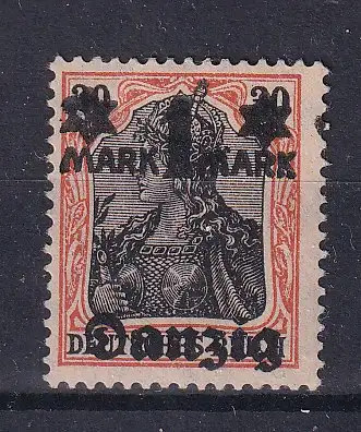 Freie Stadt Danzig  Nr 26 Falz / Gummimängel / *