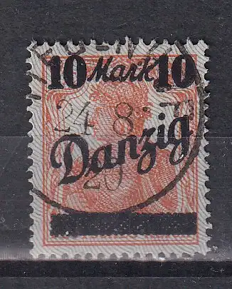 Freie Stadt Danzig  Nr 31 Gestempelt (Posten)