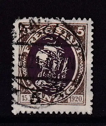 Freie Stadt Danzig  Nr 53 Gestempelt (Posten)