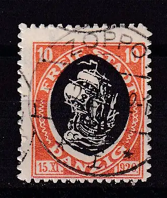 Freie Stadt Danzig  Nr 54 Gestempelt (Posten)