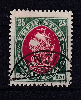 Freie Stadt Danzig  Nr 55 Gestempelt (Posten)