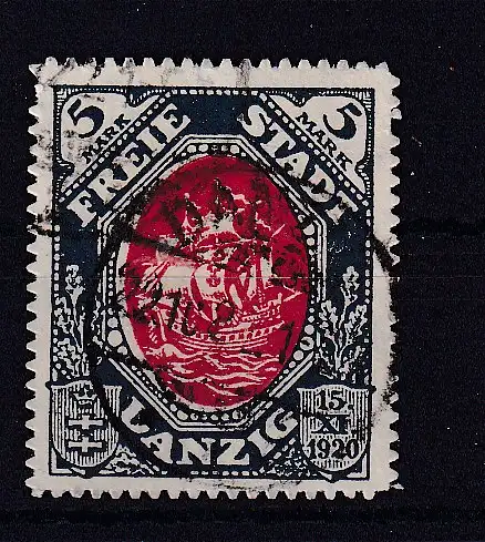 Freie Stadt Danzig  Nr 60 Gestempelt (Posten)