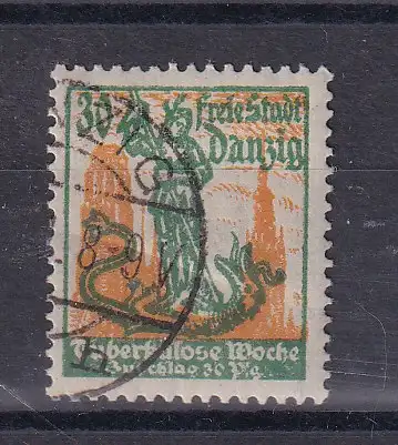 Freie Stadt Danzig  Nr 91 Gestempelt (Posten)