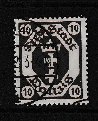 Freie Stadt Danzig  Nr 74 Gestempelt (Posten)