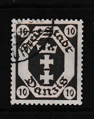 Freie Stadt Danzig  Nr 74 Gestempelt (Posten)