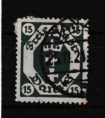 Freie Stadt Danzig  Nr 75 Gestempelt (Posten)
