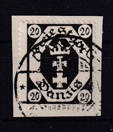 Freie Stadt Danzig  Nr 77 Gestempelt (Posten)