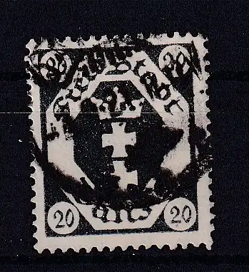 Freie Stadt Danzig  Nr 77 Gestempelt (Posten)