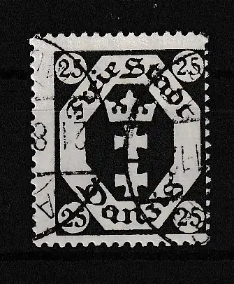 Freie Stadt Danzig  Nr 77 Gestempelt (Posten)