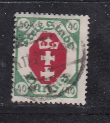 Freie Stadt Danzig  Nr 79 Gestempelt (Posten)