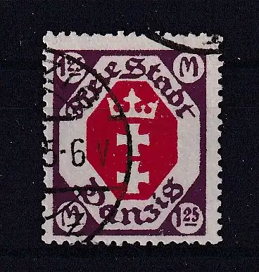 Freie Stadt Danzig  Nr 95 Gestempelt (Posten)