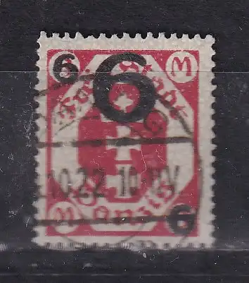 Freie Stadt Danzig  Nr 106 Gestempelt (Posten)