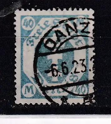 Freie Stadt Danzig  Nr 138 Gestempelt (Posten)