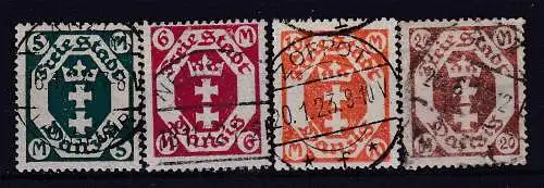 Freie Stadt Danzig  Nr 108/11 Gestempelt (Posten)