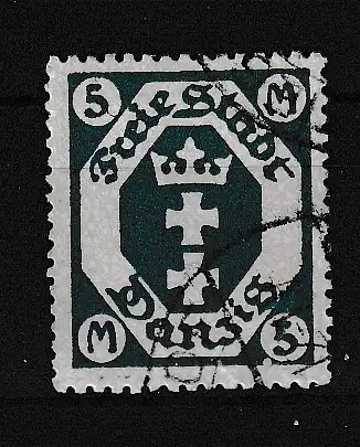 Freie Stadt Danzig  Nr 108 Gestempelt (Posten)