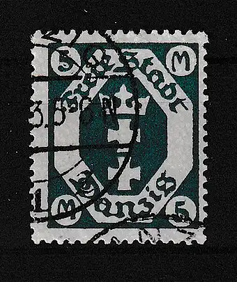 Freie Stadt Danzig  Nr 108 Gestempelt (Posten)