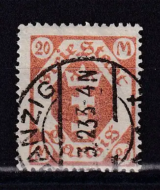 Freie Stadt Danzig  Nr 111 Gestempelt (Posten)