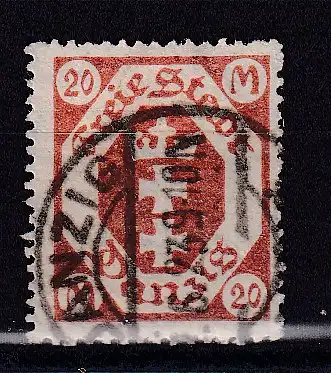 Freie Stadt Danzig  Nr 111 Gestempelt (Posten)