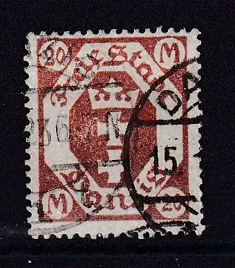 Freie Stadt Danzig  Nr 111 Gestempelt (Posten)