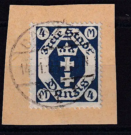 Freie Stadt Danzig  Nr 123 Gestempelt (Posten)