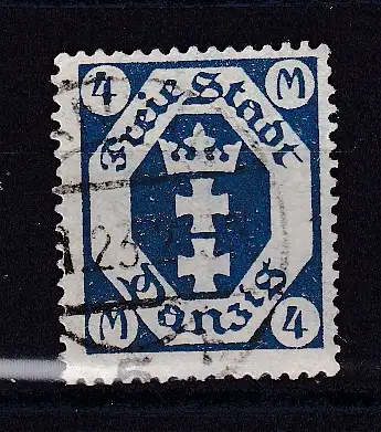 Freie Stadt Danzig  Nr 123 Gestempelt (Posten)