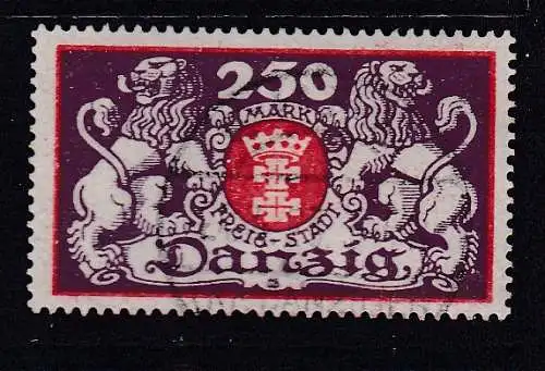 Freie Stadt Danzig  Nr 119 Gefälligkeitsstempel