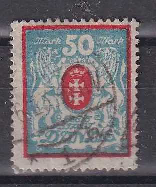 Freie Stadt Danzig  Nr 127 Gestempelt (Posten)