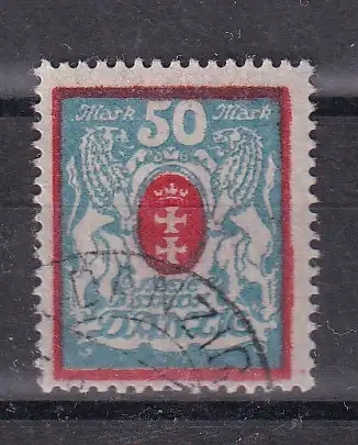 Freie Stadt Danzig  Nr 127 Gestempelt (Posten)