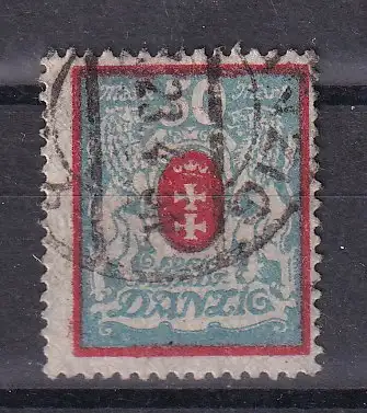 Freie Stadt Danzig  Nr 127 Gestempelt (Posten)