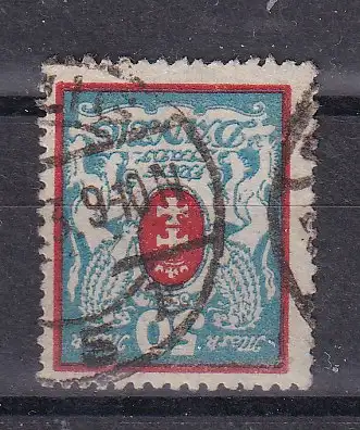 Freie Stadt Danzig  Nr 127 Gestempelt (Posten)