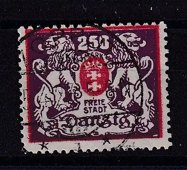 Freie Stadt Danzig  Nr 143 Gestempelt (Posten)