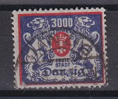 Freie Stadt Danzig  Nr 146 Gestempelt (Posten)