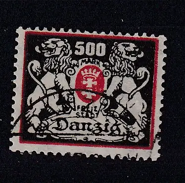 Freie Stadt Danzig  Nr 144 Gestempelt (Posten)