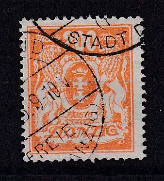 Freie Stadt Danzig  Nr 142 Gestempelt (Posten)