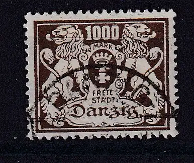 Freie Stadt Danzig  Nr 151 Gestempelt (Posten)