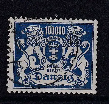 Freie Stadt Danzig  Nr 155 Gestempelt (Posten)