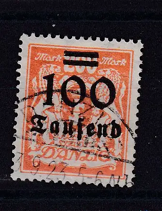 Freie Stadt Danzig  Nr 159 Gestempelt (Posten)